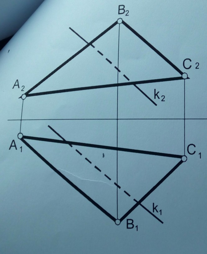 Найдите точки пересечения прямых 5 класс. Точка пересечения прямой и плоскости. Построить точку пересечения прямой с плоскостью треугольника. .Построение точки пересечения прямой с плоскостью треугольника. Проекция точки на плоскость.