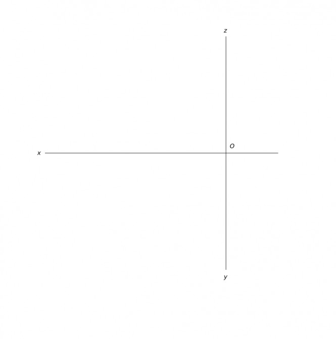 Построить равносторонний треугольник наклоненный  к фронтальной плоскости проекций под углом 60°